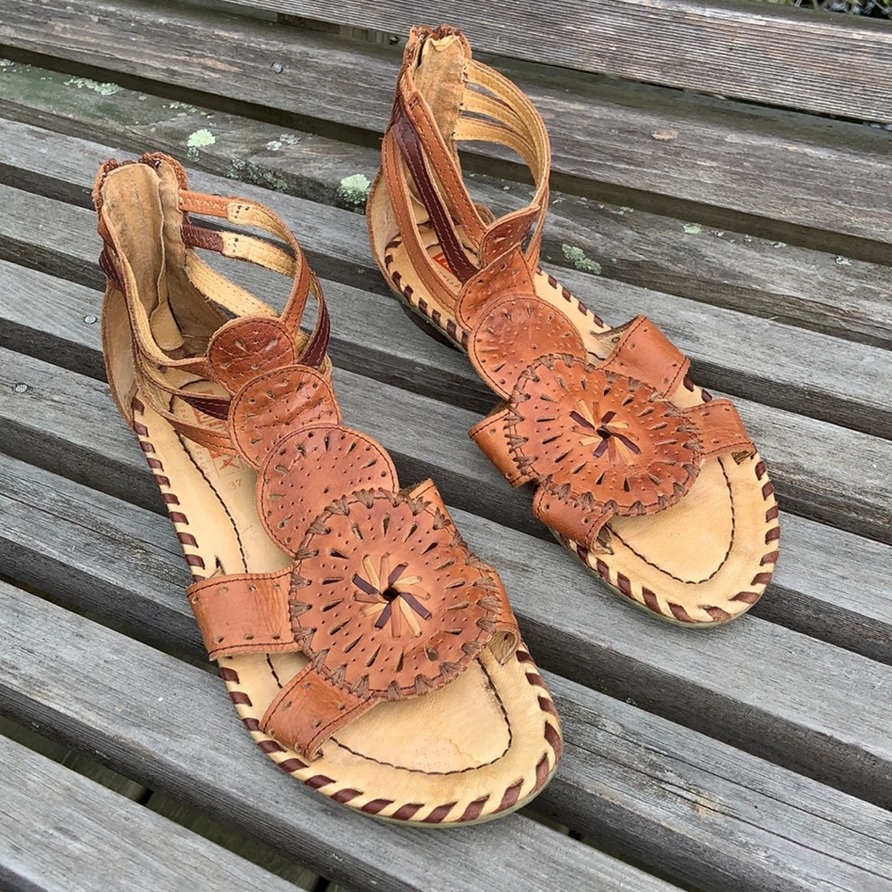 PIKOLINOS Leather Sandals Size 37